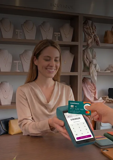 Comercio cobrando con Bezza Pay