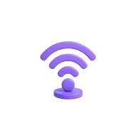 Ícono de conexión Wi-Fi